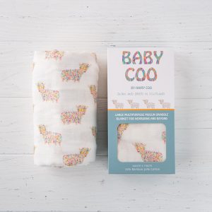 Baby Coo Muslin Swaddle Blanket