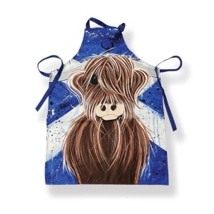 McMoo Highland Cow Highlander Apron