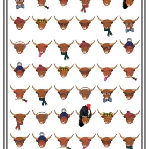 Multi Coo Tea Towel