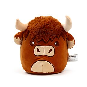 Squidglys Highland Cow Plush Toy