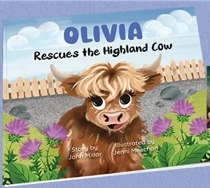 Highland Cow Magical Story Personalised Kids Book