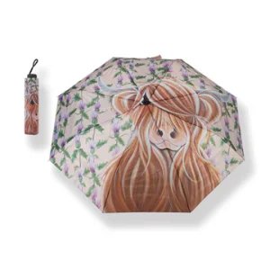 McMoos Miss Thistle Folding Umbrella
