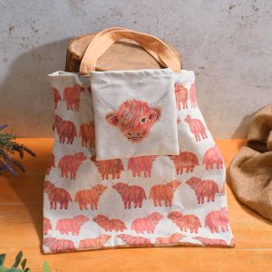 Rainbow Coo Foldable Repeat Tote Bag
